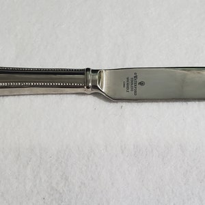Waterford roestvrijstalen Summerset Place-dinermes 9-5/8&quot; Uitstekend!