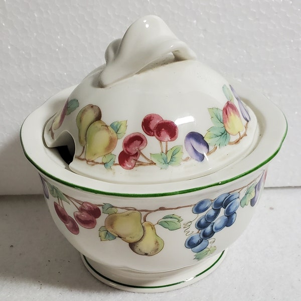 Villeroy Boch Melina sugar bowl with lid, excellent!