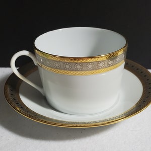 Haviland Limoges Place Vendome full size cup and saucer, Excellent!