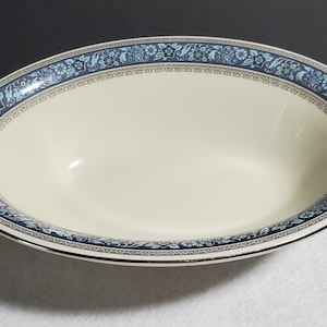 Pickard Overture oval vegetable serving bowl 9-1/2&quot; x 7&quot;