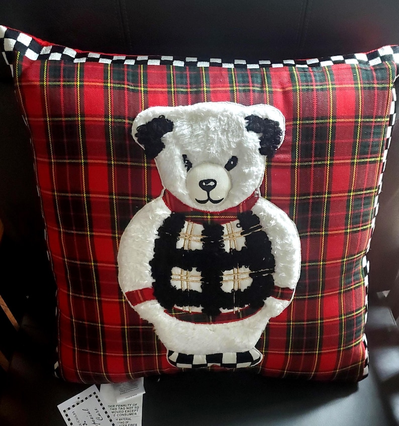 Cozy Bear Throw Pillow