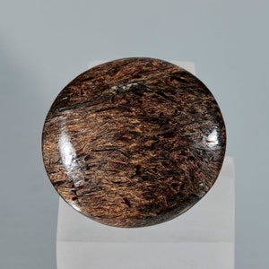 4x4cm High quality Astrophyllite palm stone.Polished Astrophyllite pocket stone.