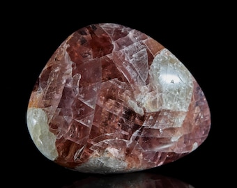 Rare collectible Villiaumite polished crystal from Arctic mountains.