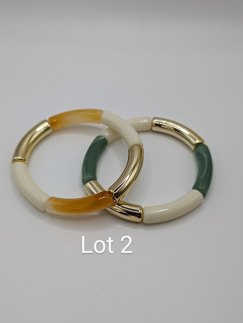 Bracelets Émie lot de 2 gold et silver lot 2