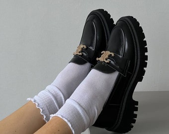 loafers, womens loafers, leather shoes, womens shoes, shoes women flats, handmade shoes, casual shoes, black shoes, preppy clothes,