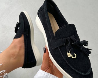 loafers women, suede shoes, leather shoes, womens shoes,  handmade shoes, casual shoes