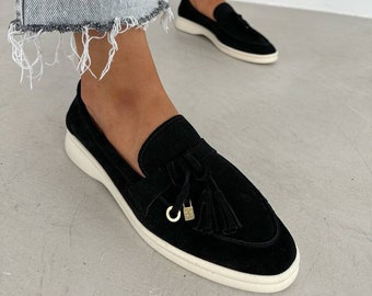 suede loafers, womens loafers, leather shoes, womens shoes, shoes women flats, handmade shoes, casual shoes