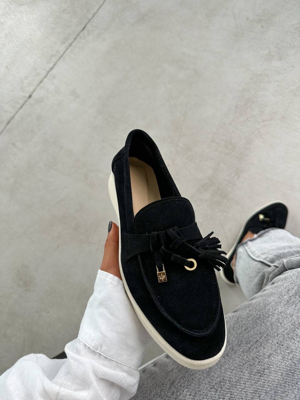 loro piana loafers womens