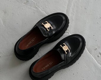 loafers, womens loafers, leather shoes, womens shoes, shoes women flats, handmade shoes, casual shoes, black shoes, flat shoes, black shoes