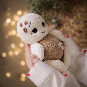 Blumen Meeresschildkröte Häkelanleitung PDF, Plush Amigurumi Tutorial