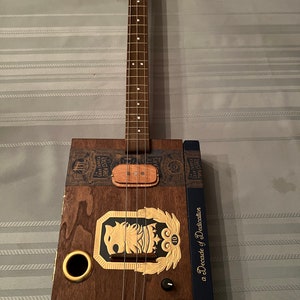 Cigar Box Guitar 3 string Acoustic/Electric
