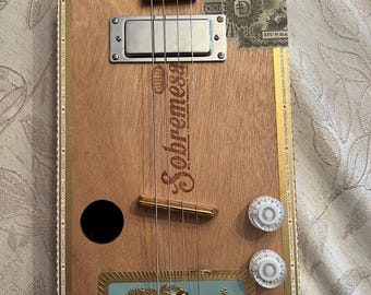 Cigar Box Guitar 4 string