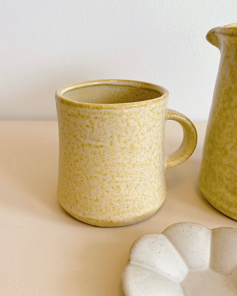 Honey Mug, Yellow, Mug, Cozy Mug, Aesthetic Mug, Pastel Mug, Cozy Season, Coffee, Tea, Hot Chocolate Mug, Snuggly, Housewarming Gift Idea image 1