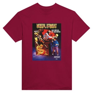 Mortal Kombat so Real It Hurts Arcade Vintage Retro Gaming T-shirt - Etsy
