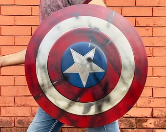 Captain America Damage Shield |Steve rogers 22" shield