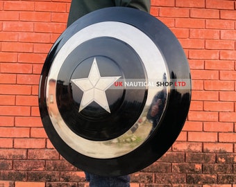 Black Captain America Shield | Captain America Shield | Best gift for him