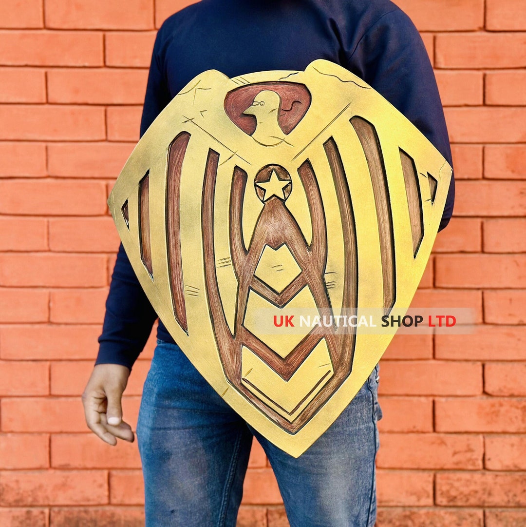 Soldier Boy Shield Cosplay Costume Handmade Wooden Shield Décor Etsy
