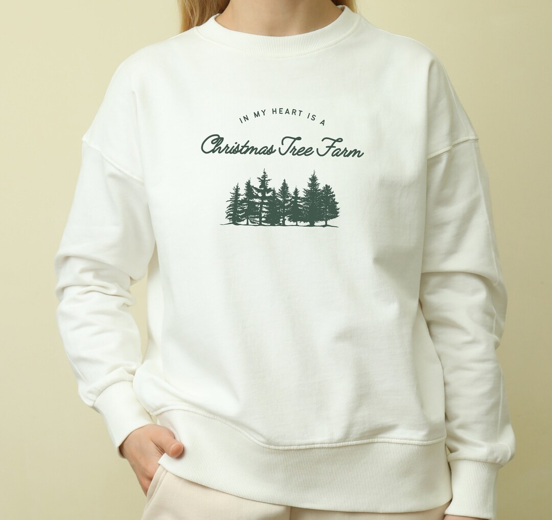 Christmas Tree Farm Taylor Swift Sweatshirt Etsy