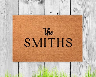 Personalized Custom Door Mat for Home Entrance, Business, Shops, Store, Brands - Non-Slip, Hand painted, Premium Quality