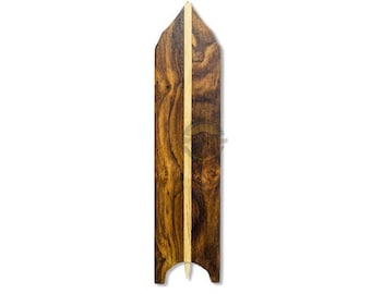 Regalia Solid Handcrafted Wooden Masonic Plumb - Freemason Ritual Tool and Symbolic Decor by AYAANS CREATIONS.