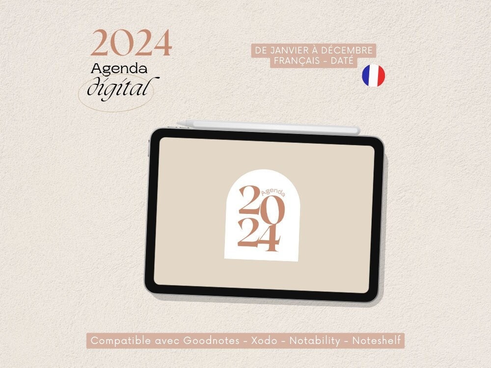 Agenda Français 2024 