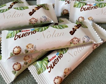 Kinder Bueno Jungle Personnalisés