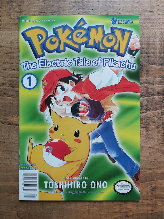 Pokémon the Electric Tale of Pikachu #1 Comic Original 1999 - Etsy