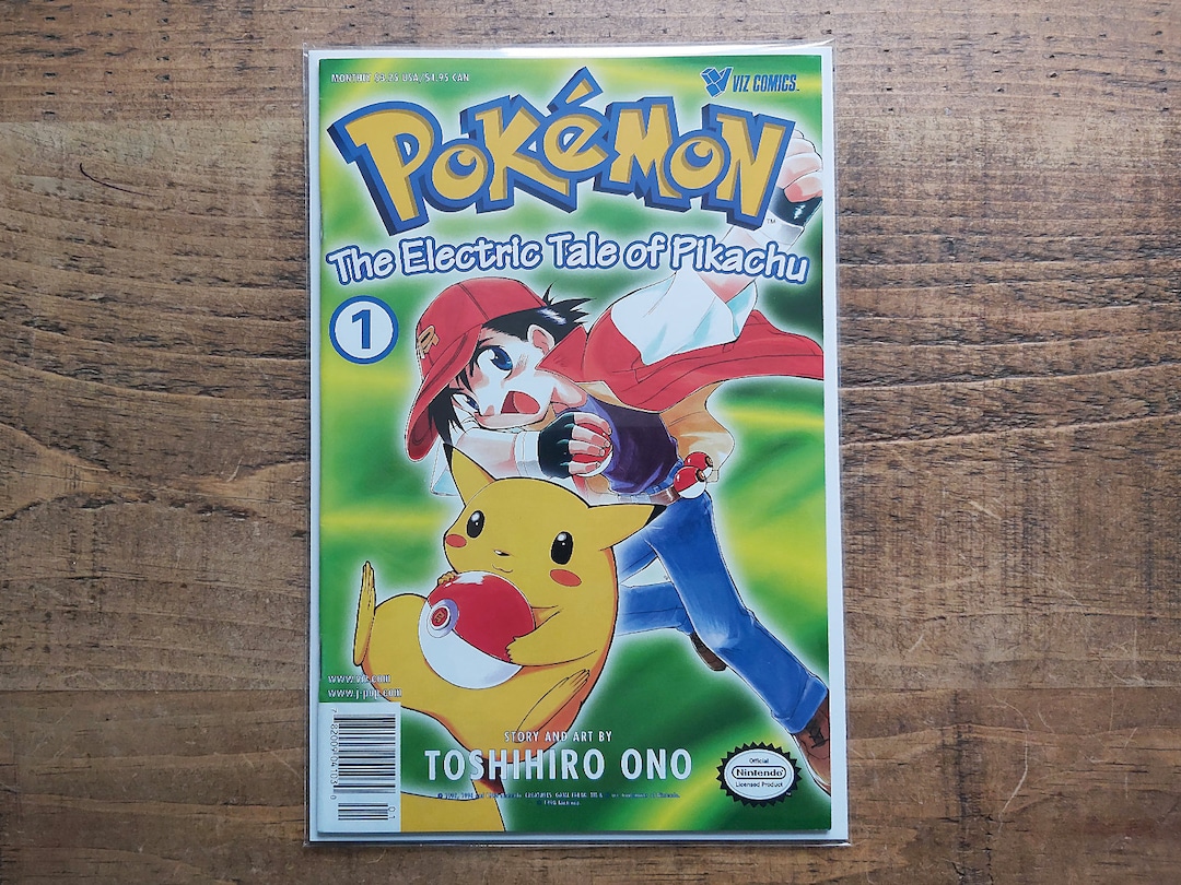 Pokémon the Electric Tale of Pikachu #1 Comic Original 1999 - Etsy