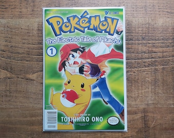Pokémon the Electric Tale of Pikachu #1 Comic Original 1999 - Etsy