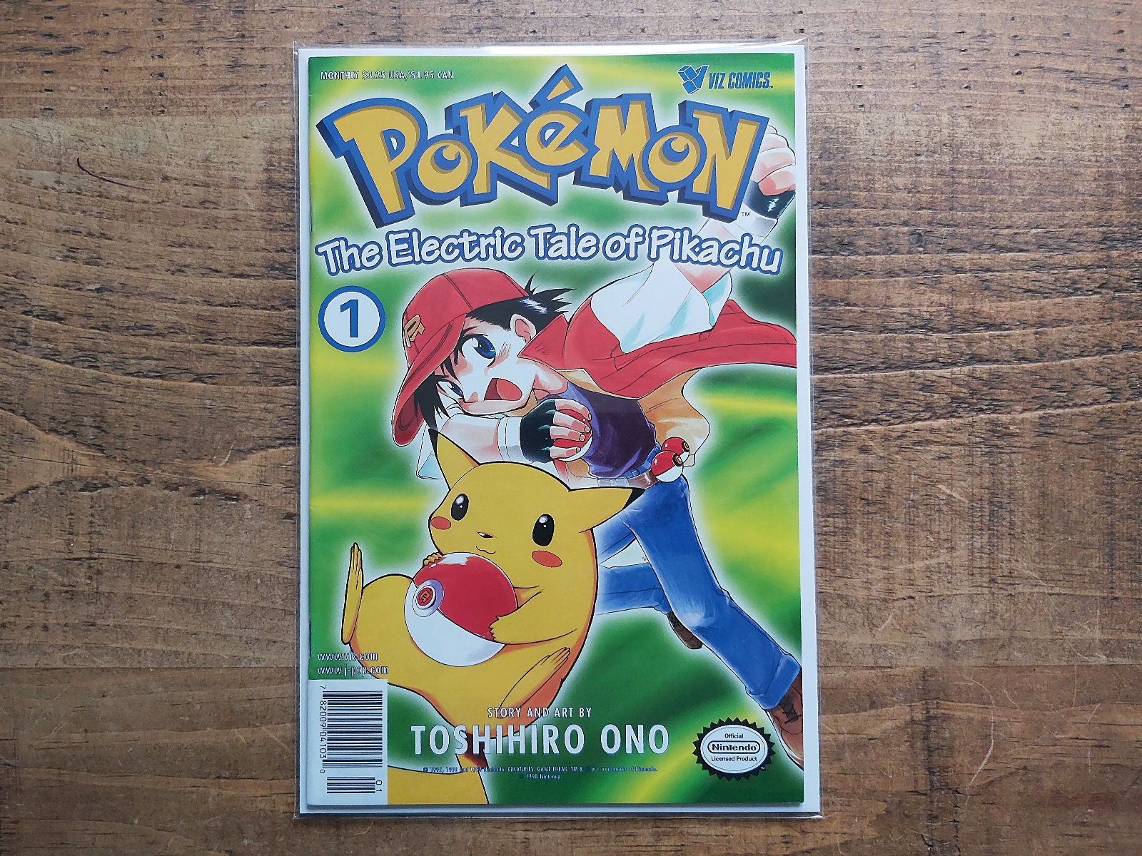Pokémon the Electric Tale of Pikachu #1 Comic Original 1999 - Etsy