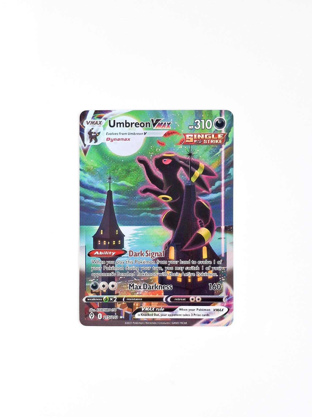 Umbreon Vmax - Etsy UK