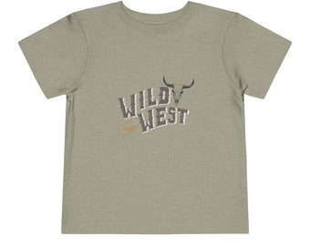 Toddler Shirt; Western; Wild; West; Boy