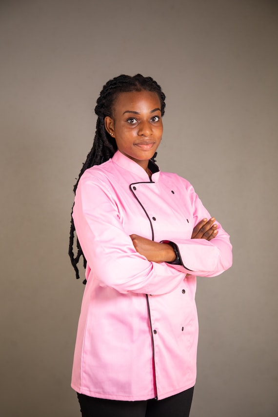 Mens pink chef coat hotsell
