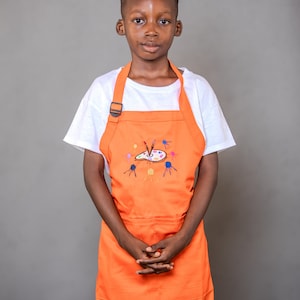 Personalized Kids Apron, Cooking Apron, Kids Art Apron, Kids Chef Apron, Customized Baking Apron, Artist Apron, Gifs For Kids