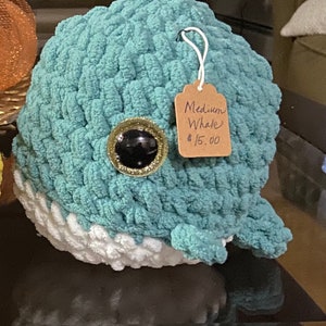 Crochet Whale Stuffed Animal