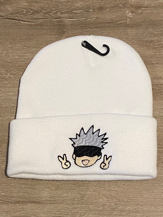 Anime Embroidered Jujutsu Kaisen Inspired Winter Cap  display picture 2