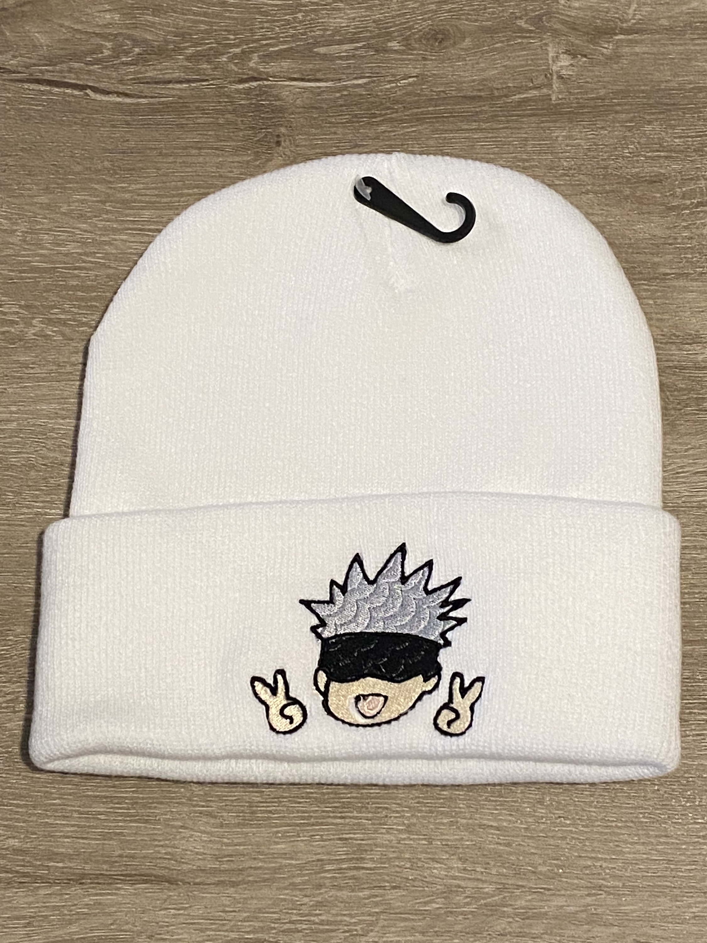 Anime Embroidered Beanie Hat Unisex Free Size Warm Winter Accessory LoliMiss Anime Soul Eater Embroidered Beanie Personalized  main image 3