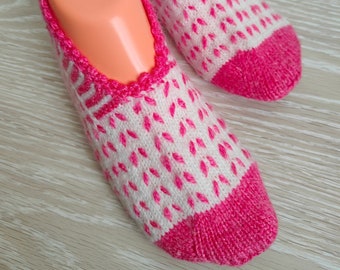 Handmade Slipper, Crochet slippers, Knit Socks, Slippers, Bestfriend Gift, Wool Socks, Extra Thick Socks, House Shoes, Booties, Wool Slipper