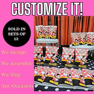 Custom Party Favors: Filled Treat Bags, Personalized Wrappers