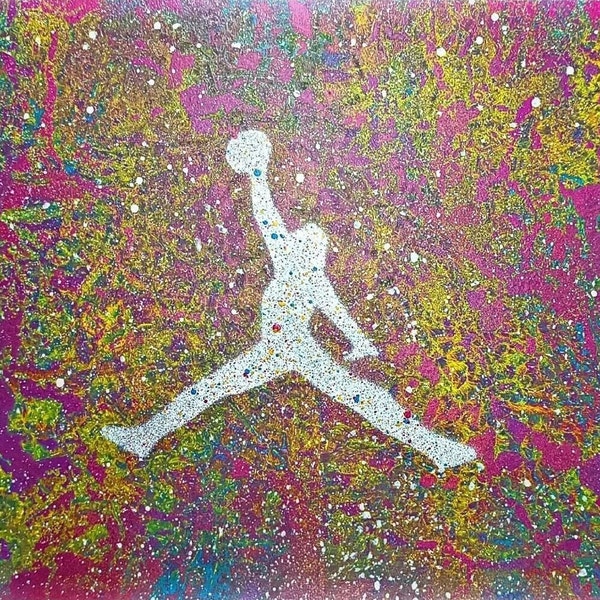 Art de la Peinture en Aérosol -L'Alchimie du Basketball ! / Spray Paint Art/