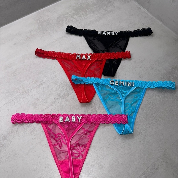 Personalised Thong