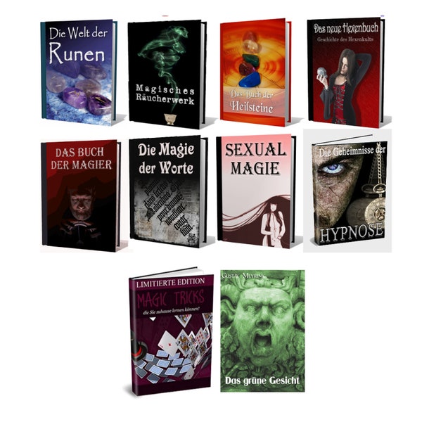 10 ESOTERIK EBOOKS PAKET !