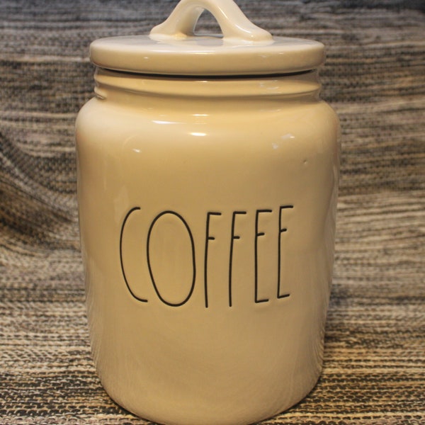 Rae Dunn Coffee Canister Etsy
