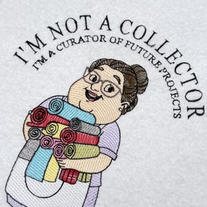 Funny sewing quote Embroidery