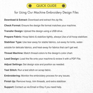 Machine Embroidery Guide