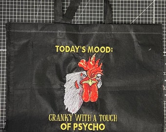 Crazy Chicken Machine Embroidery Designs Crazy Chicken Embroidery Designs Chicken Embroidery PES DST Machine Embroidery Files Funny Chicken