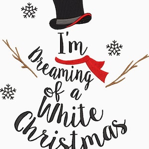 Snowman Wordart Embroidery Design Christmas Quote Embroidery Christmas DST PES File Christmas Quote Digital Embroidery File