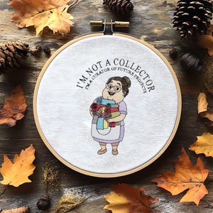 Funny sewing quote Embroidery Design