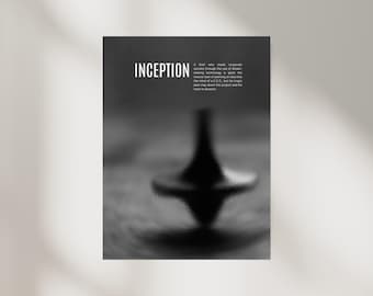 インセプション 24x36 映画ポスター - Etsy 日本