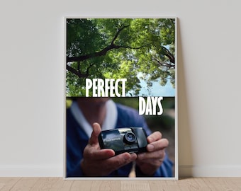 Days Movie Poster, Wim Wenders Film Art (Digital Download